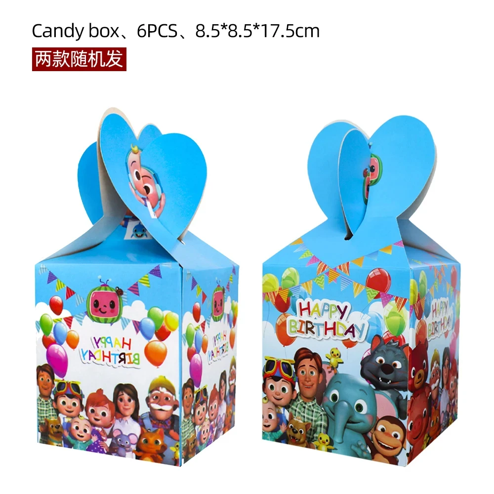 6pcs candy box