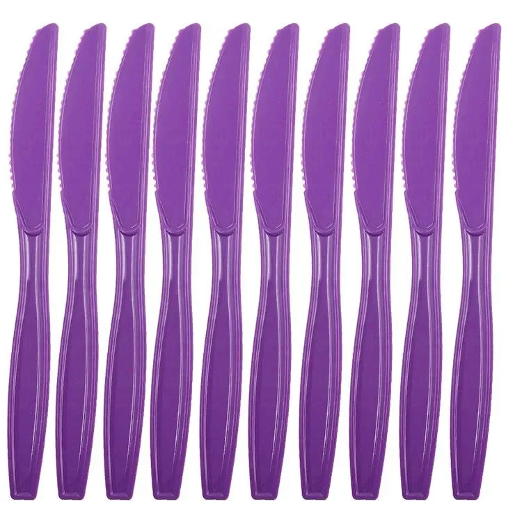 10PCS purple knife